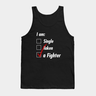 Single Taken Fighter Tank Top